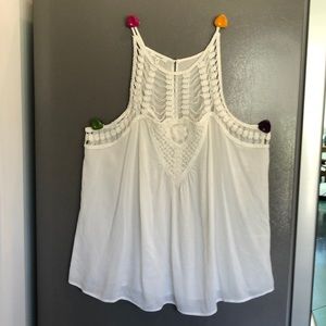 Maurices women’s cotton lace tank size 2X.